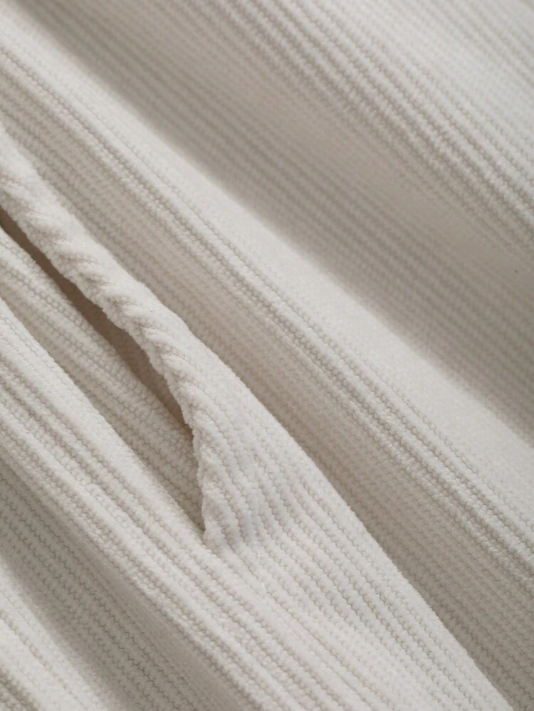 Women's Elastic Waist Letter Patch Wide Leg Sweatpants Fall,Winter Women Joggers