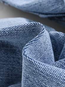 SHEIN Jeans en denim stretch bleu clair pour bébés garçons