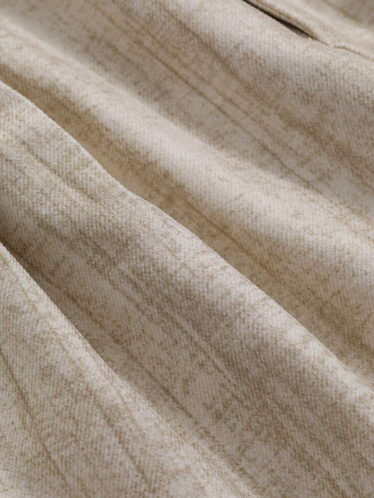 Pantalones rectos plisados de pierna ancha casuales para mujer, ropa de vuelta al colegio