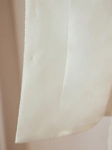 MOTF PREMIUM SINGLE BREASTED COLLAR COAT - White - View 9