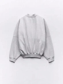 INAWLY Solva 2pcs Women Pilot Baseball Jacket And Pants Set Fall Cloth For Women - Light Grey - View 4