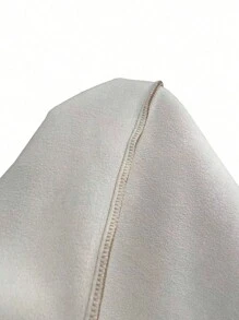 Chiquease Women's Color Block Lapel Sleeveless Knitted Blend Coat