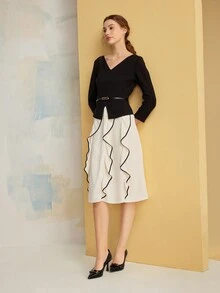 MOTF PREMIUM GIÀY CAO GÓT MŨI NHỎ MÀU ĐEN THỜI TRANG NỮ THỜI TRANG, THÍCH HỢP CHO VIỆC ĐI LẠI VÀ DỊP LỄ HALLOWEEN PHÙ THỦY - màu đen - Xem 10