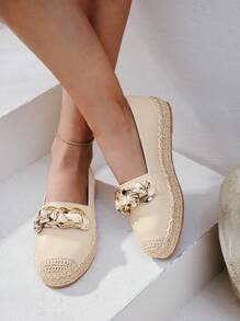 Styleloop Women's Stylish & Versatile Casual Thick-Soled Shoes Fall - Apricot - View 7