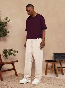 SUMWON Crop Fit Premium Heavyweight Essential Tee