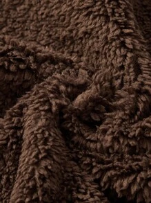 Cozy Pixies 1pc Brown & Red Heart Deer Antlers Design Baby Sleeping Bag, Autumn/Winter - Coffee Brown - View 14