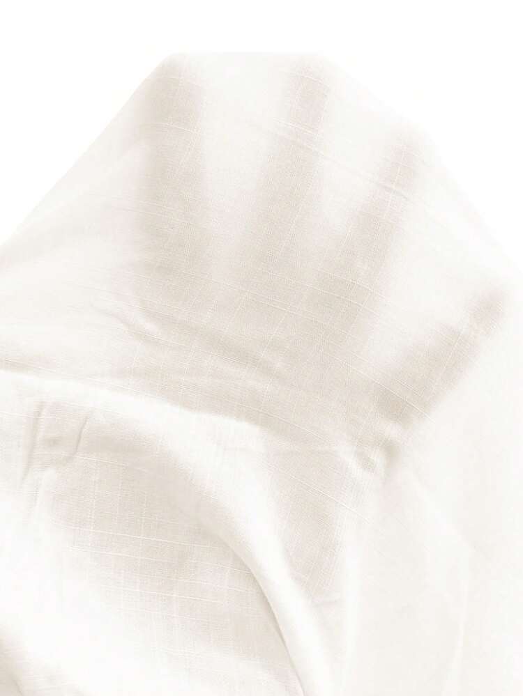 Plus Size Women's Solid Color Simple Daily Short Sleeve Shirt,Spring/Summer/Vacation