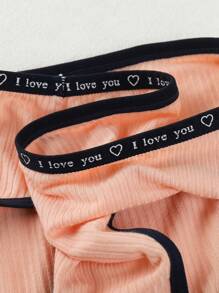 7pcs/Set Women's  Briefs, Autumn/Winter - Multicolor - View 5