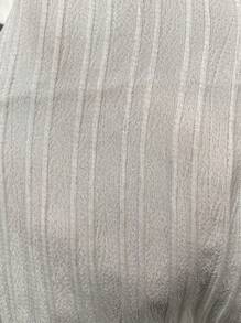 SHEIN Clasi Plus Contrast Guipure Lace Tank Top - White - View 4