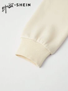 Mulvari Women Casual Printed Crew Neck Long Sleeve Sweatshirt, Casual Comfy Pullover Top Outfit  Fall Outfit