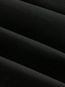 SHEIN MOD 女士方领蝴蝶结长款黑色优雅连衣裙、蝴蝶结连衣裙、早午餐连衣裙、音乐节连衣裙、乡村音乐节服装、秋季连衣裙、礼服、海盗连衣裙 - 黑色 - 查看 4