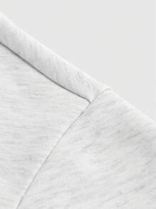 Manfinity VCAY Men's Stand Collar Loose Knit Long Sleeve Pullover Sweatshirt, For Fall Winter - Grey - View 7