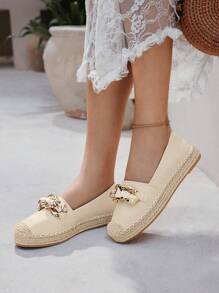 Styleloop Women's Stylish & Versatile Casual Thick-Soled Shoes Fall - Apricot - View 8