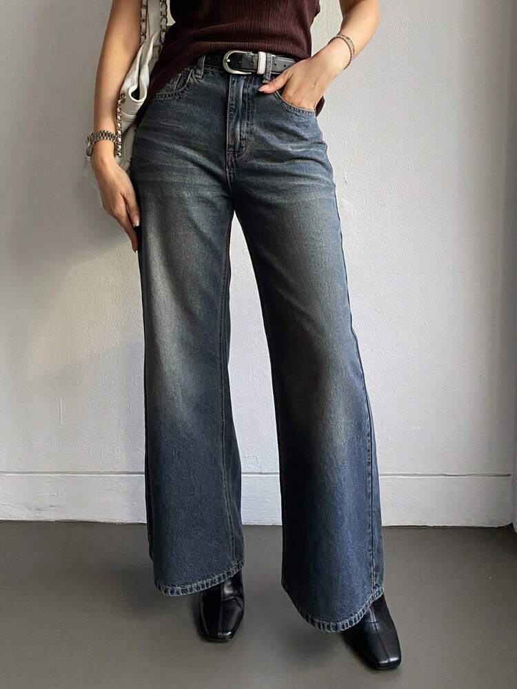 Women's Loose Flared Jeans