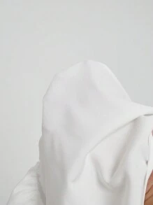 SHEIN MOD Áo kiểu nữ màu trắng thắt nơ phía trước tay loe, trang phục quỷ, phong cách cổ điển, áo cướp biển, phong cách hippie, áo đi chơi, trang phục lễ hội, đi biển, kỳ nghỉ, áo kiểu thường ngày cho nữ, áo trắng, phong cách boho, hoàn hảo cho kỳ nghỉ, hẹn hò, dã ngoại, tiệc tùng, dạ hội, lễ hội và sinh nhật, tiệc trà, mùa xuân/hè. - trắng - Xem 5