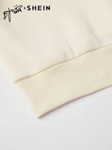 Mulvari Women Casual Printed Crew Neck Long Sleeve Sweatshirt, Casual Comfy Pullover Top Outfit  Fall Outfit