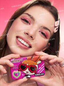 The Powerpuff Girls X SHEGLAM Professor'S Girls Palette-The Leader Shimmer Matte 眼影盤紅色均勻著色光滑可混合眼影 品牌 美容 化妝 化妝品 適合女性與女孩 完美搭配冬季 Y2K 時尚 流行 生日禮物 假期 派對準備就緒 最佳顏色