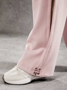 Hauture Stripe Side Drawstring Sweatpants