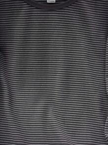 SHEIN 2pcs/Set Tween Boy Soft Velvet Ribbed Pattern Round Neck Long Sleeve Top And Long Pants Sleepwear Set, Warm For Autumn/Winter - Navy Blue - View 6