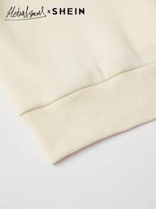 Mulvari Women's Loose Fit Slogan Printed Crew Neck Long Sleeve Casual Sweatshirt, Fall/Winter, Casual Comfy Pullover Top Outfit