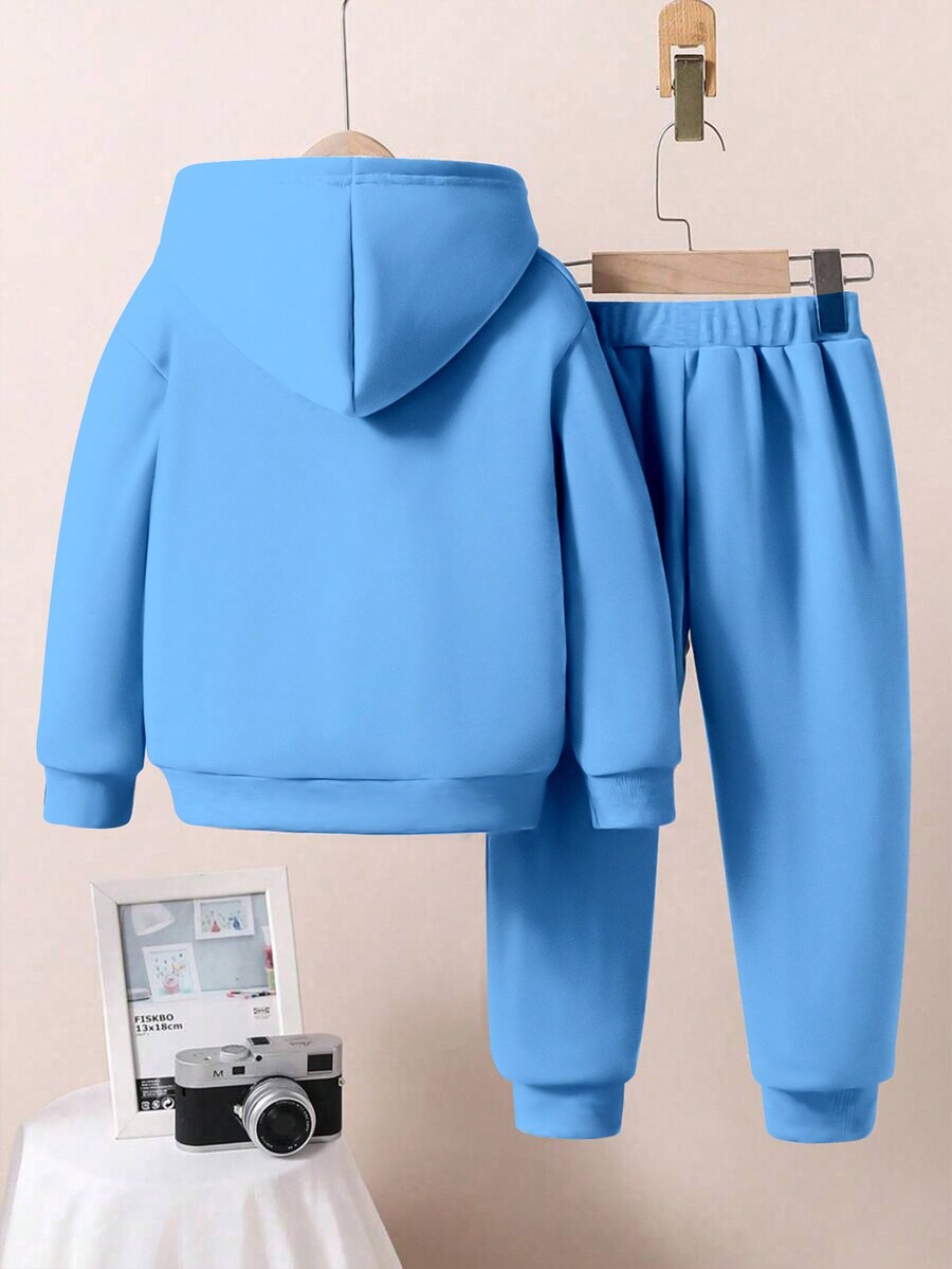 2pcs Vintage Race Car Print, New York, Young Boys Loose Fit Casual