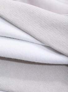 DAZY Women's Crew Neck Long Sleeve Striped Sweatshirt,Fall Clothes,Back To School Clothes - Apricot - View 9