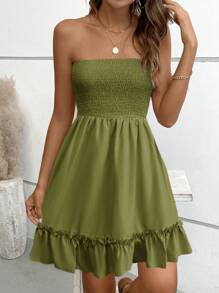 Breezaya Stevige Rucheszoom Tube jurk