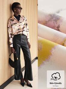 BizChic 女士印花纽扣长袖衬衫