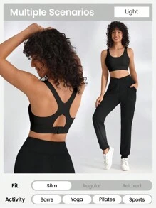 Activina Women Soft And Skin-Friendly Fashionable Shockproof Sports Underwear With Elasticity