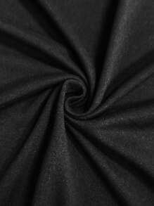 SHEIN LUNE Plus Size Christmas Print Short Sleeve T-Shirt Graphic Tees Women Tops - Black - View 4