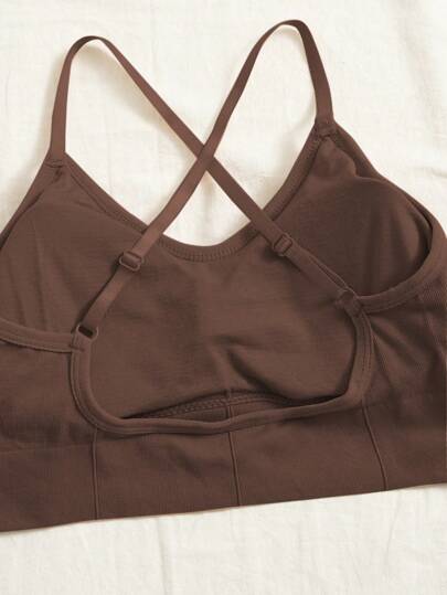 Easithlete High Support Criss Cross Back Sports BH view 3