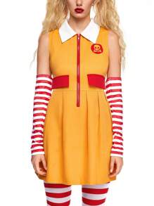 ROMWE Avant Halloween Cosplay Costume Performance Apparel