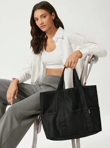 GLOWMODE All-Day Everyday Tote Bag - Black - View 2