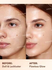 SHEGLAM Sunburst Glow Mixer-Fair Warm Peach Corrector 亮白保濕妝前乳 Quick Fixer 輕盈臉部妝前乳 品牌 美容 化妝 化妝品 適合女性與女孩 完美搭配冬季 Y2K 時尚 流行 生日禮物 假期 派對準備就緒 最佳顏色