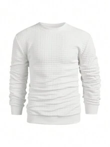 Manfinity Homme Men's Multi-Color Round Neck Casual Long Sleeve Sweatsuit, Sweatshirt - Multicolor - View 8