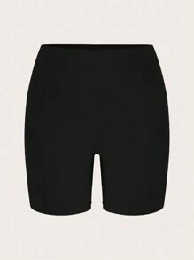 CovetEZ 3 chiếc quần đùi đạp xe cạp chun màu trơn cỡ lớn, mùa hè - Nhiều màu - Xem 6