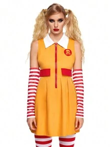 ROMWE Avant Halloween Cosplay Costume Performance Apparel