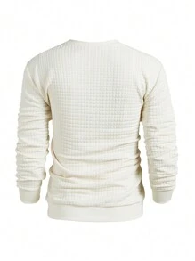 Manfinity Homme Men's Multi-Color Round Neck Casual Long Sleeve Sweatsuit, Sweatshirt - Multicolor - View 10