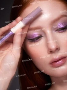 SHEGLAM Sombra De Ojos LíQuida De Doble Punta Silk & Sparkle, Color Lavanda, Sombra De Ojos De Larga DuracióN, LíQuida, Mate, Con Brillo, Pigmento Multiusos, Sombra De Ojos Suave Y Brillante Brillos Marca Belleza Maquillaje CosméTico Para Mujeres NiñAs Perfecto Para OtoñO Invierno Ideal Para Y2K Elegante Moda Adecuado Para CumpleañOs Navidad Presente Fiesta Listo Mejor Color