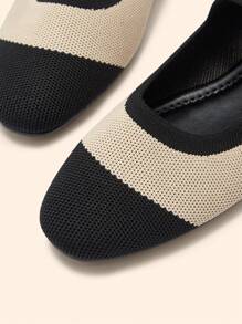 CUCCOO BASICS Women Color Block Flat Casual Loafers, Daily Wear Spring Shoes Spring Break Easter For Christmas - Multicolor - View 7