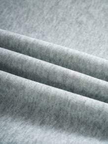 INAWLY Sudadera de cuello redondo de manga larga con estampado de dibujos animados y letras para mujer, ropa de otoño