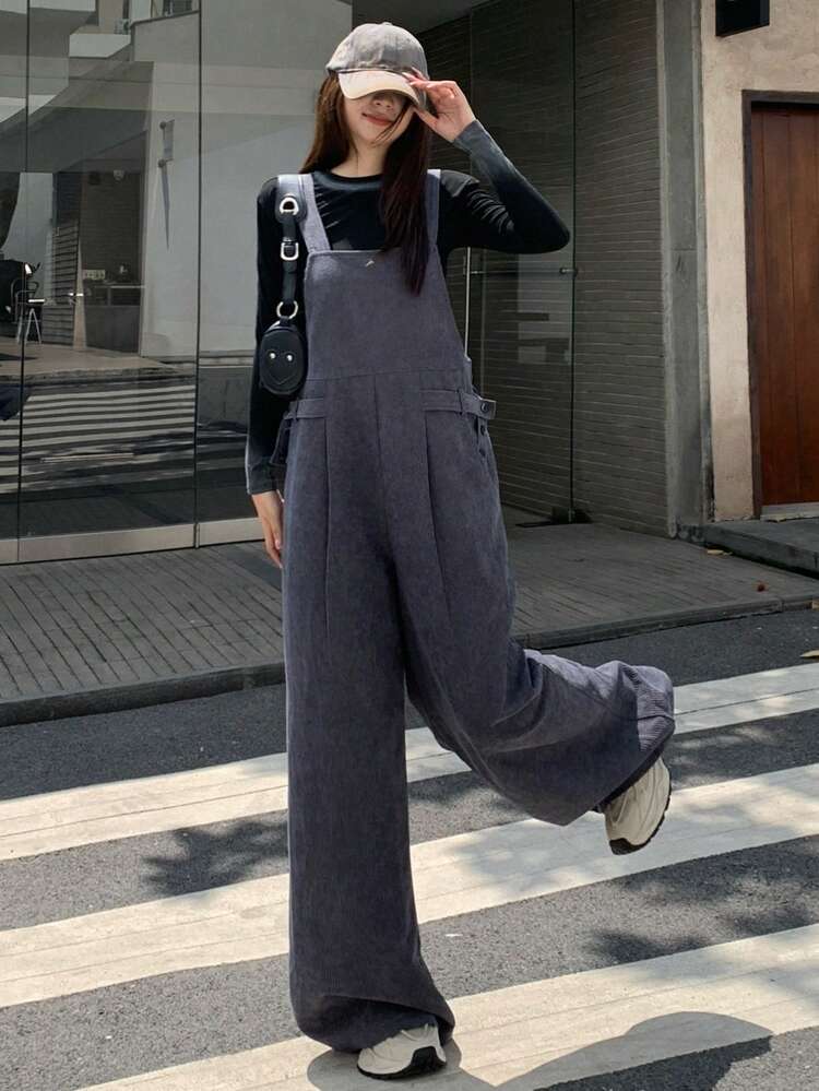 Women Casual Loose Bib Jumpsuit Women Jumpsuits,Fall Clothes Romper