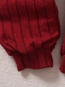 SHEIN 3 件套年轻男孩圆领长袖时尚上衣、直筒休闲裤和时尚帽子