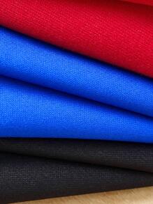 SHEIN Leap Crew Bộ 3 chiếc/bộ áo nỉ cổ tròn tay dài in họa tiết siêu anh hùng giản dị cho bé trai ấm áp, thoải mái, màu đen, đỏ, xanh, thích hợp mặc khi trở lại trường, sinh nhật, tiệc chào đón em bé, tiệc ngày lễ, mùa thu/đông, mua 1 tặng 2 - Nhiều màu - Xem 4