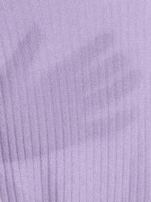 SHEIN EZwear Plus Size Women V-Neck Button Down Long Sleeve Casual T-Shirt, Spring/Summer