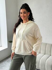 Sonchs Curiosities Artist Plus Size Women's Casual Loose Fit Hooded Sweatshirt For Halloween, Holiday, Vacation, Festival, For Workout, Ibiza Fits, Western Wear