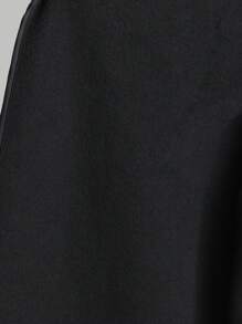 Ontre Abrigo negro de mujer nuevo para 2025, elegante estilo de dama de oficina