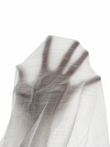 Swim Vcay Summer Beach Solid Tie Front Cover Up - White - View 8