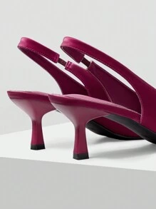 MOTF PREMIUM GIÀY CAO GÓT MŨI NHỎ DÀNH CHO NỮ, THOẢI MÁI ĐA NĂNG, CHO KỲ NGHỈ TẾT MÙA THU - Hồng - Xem 8