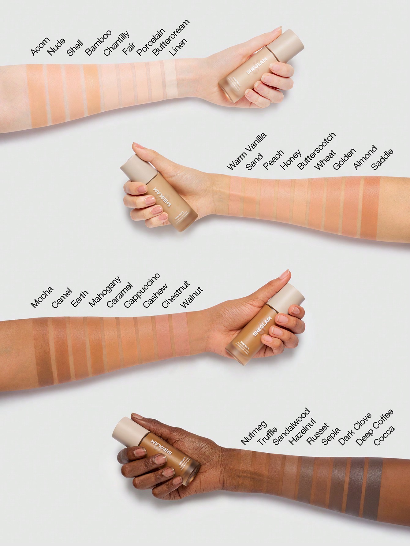 Skinfinite Hydrating Foundation Sample-Linen 7